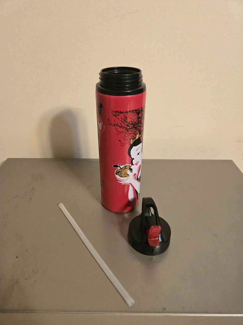 Disney Store Snow White Stainless Steel 26oz Water Bottle